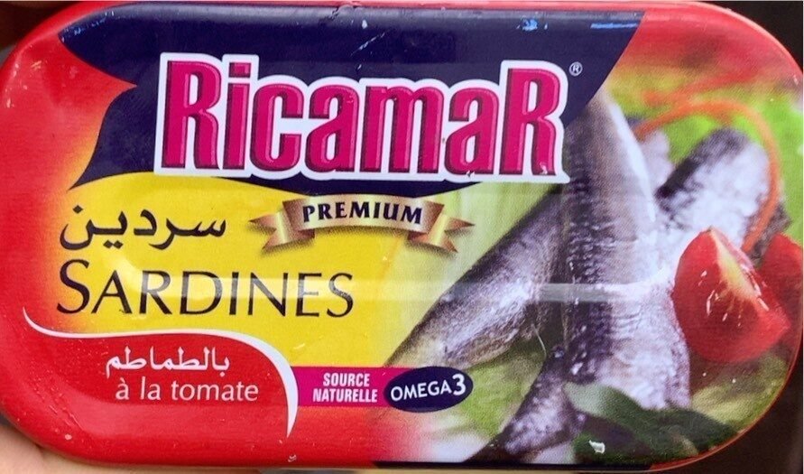 RICAMAR SARDINE TOMATE 115G *60