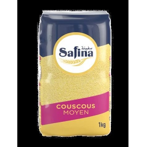 SAFINA COUSCOUS MOYEN 1KG *10