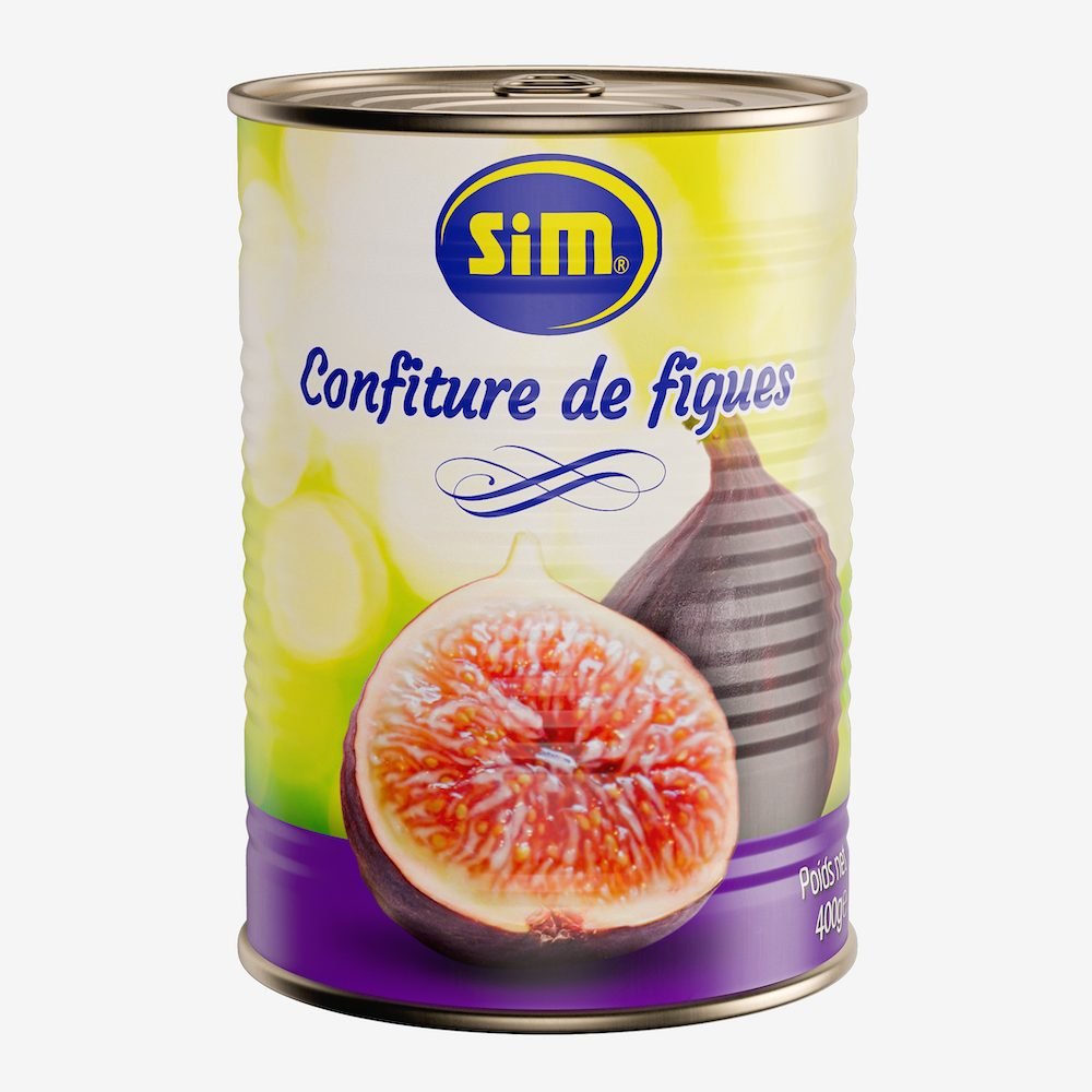 SICAM CONFITURE DE FIGUE 400G *24