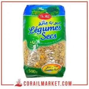 THIKA LENTILLES GROS 500G *20