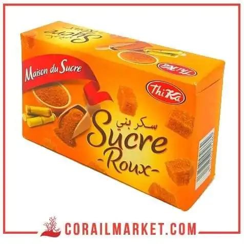 THIKA SUCRE ROUX MORCEAUX 750G *12
