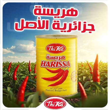 THIKA HARISSA METAL 380G *24