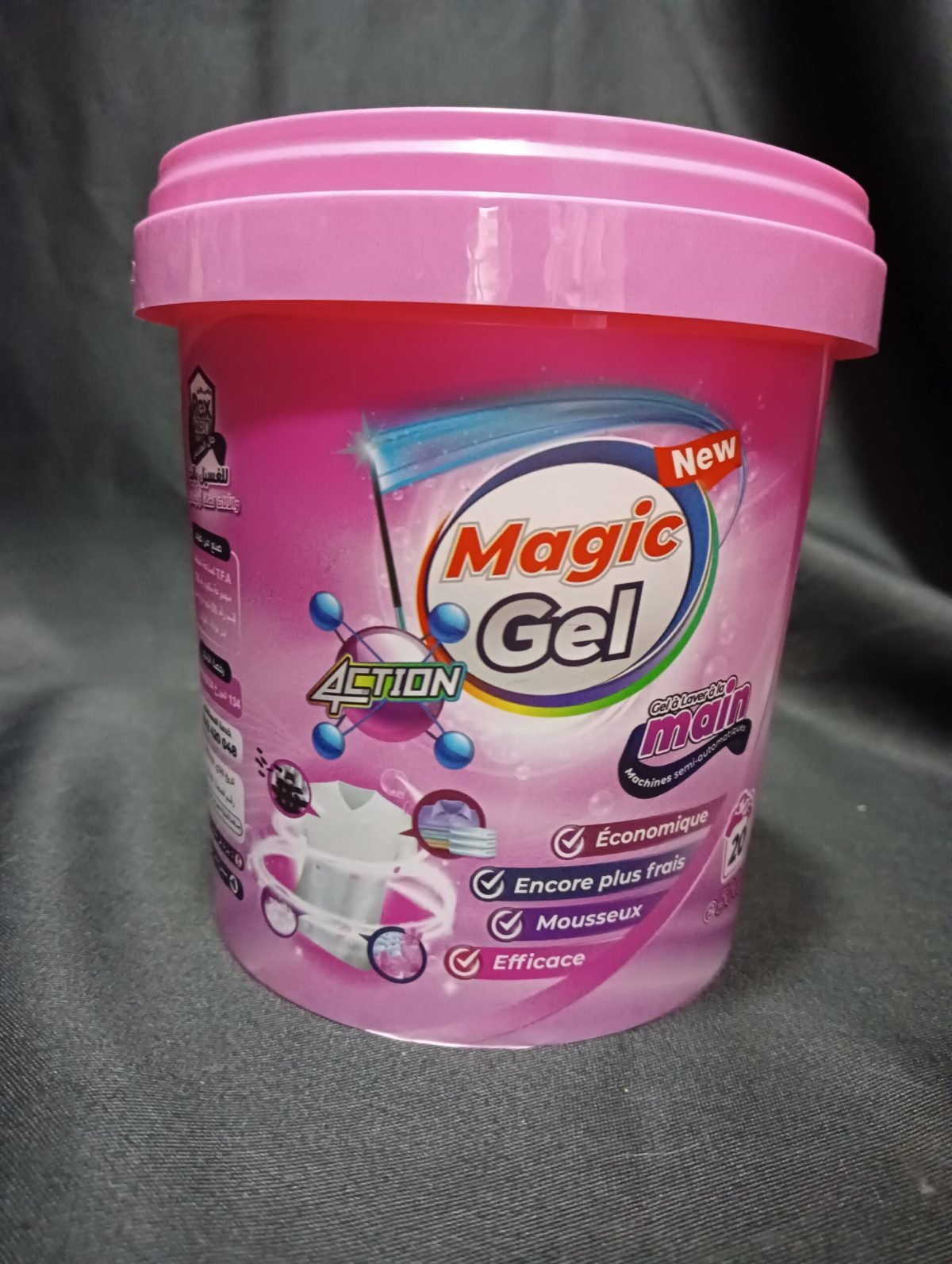 MAGIC GEL ROSE 600G MG03 *12