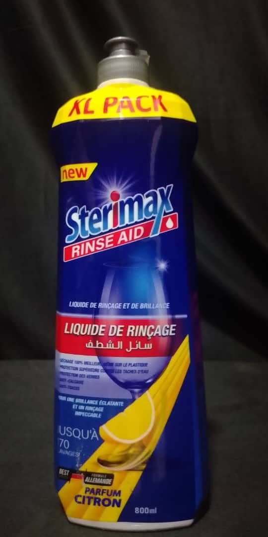 STERIMAX LIQUIDE DE RINSAGE 800ML STR05 *12