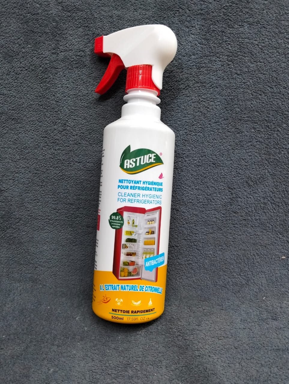 ASTUSE NETTOYANT FRIGO 500L CITRON *12
