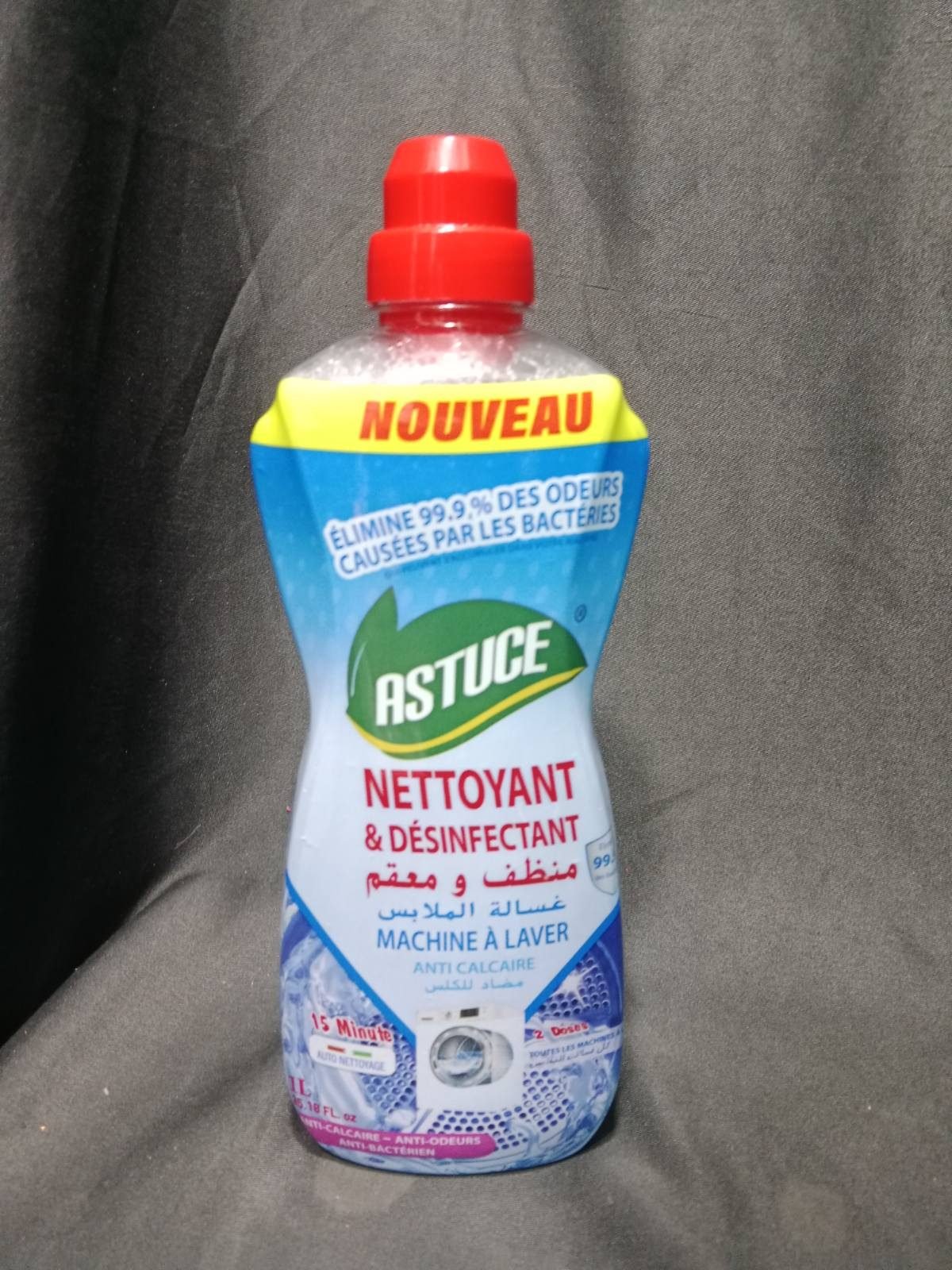 ASTUSE NETTOYANTE MACHINE A LAVER 1L AST016 *12