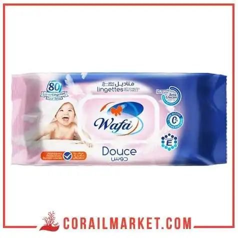WAFA LINGETTE BEBE 80 DOUCE *16