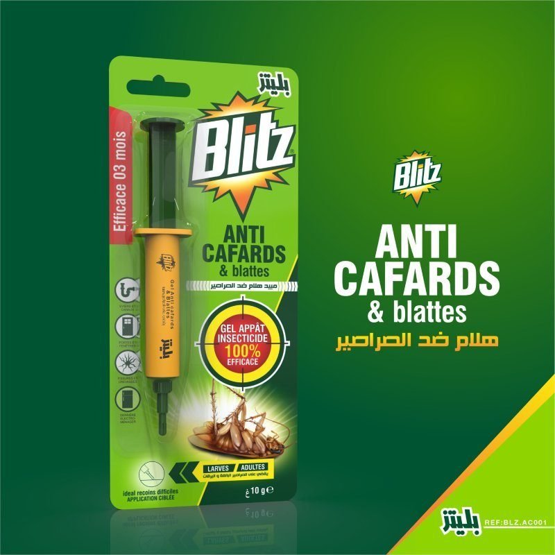 BLITZ ANTI CAFARD 10G  BLTZ03 BLTZ03 *12