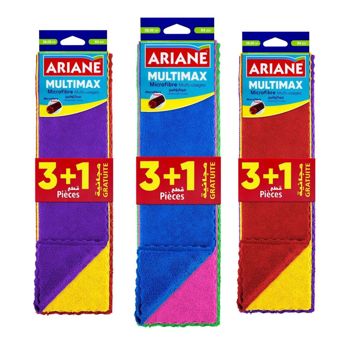 ARIANE CHIFFON MICROFIBRE MULTIMAX 3+1 MF090 *36