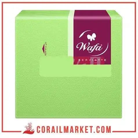 WAFA SERVIETTE 30X30 80 IMPRIME *40