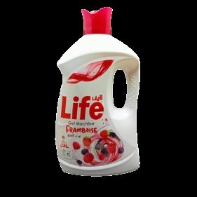 LIFE LAVE LINGE 3L MILLE FLURE /SAVON MAR/FRAMBOIS/LAVAND  *4