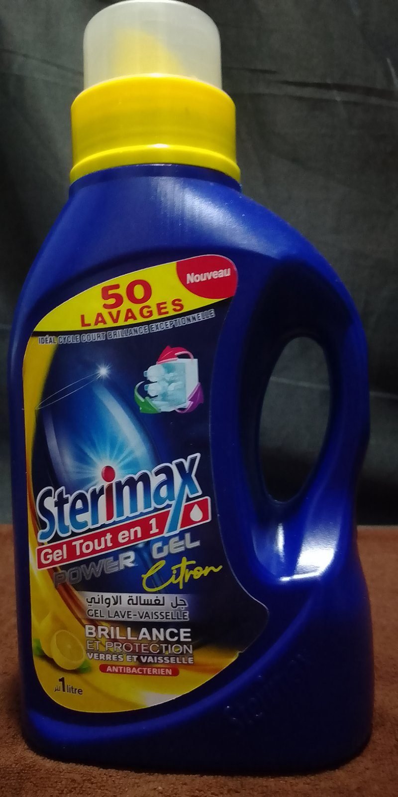 STERIMAX GEL LAVE VAISELLE CILEN CITRON STR06 *8